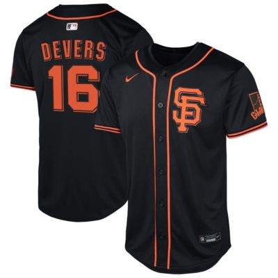 Youth MLB Nike Rafael Devers San Francisco Giants Limited Jersey, Black, XL