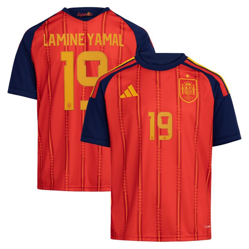 WY BW SOCCER GAME SHIRT 新品未使用 adidas Youth Soccer National Teams Lamine Yamal Spain National
