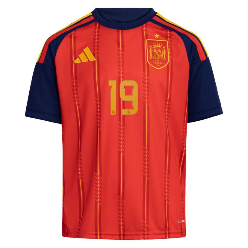  スペイン National Team ユニホーム L adidas Youth Soccer National Teams Lamine Yamal Spain National