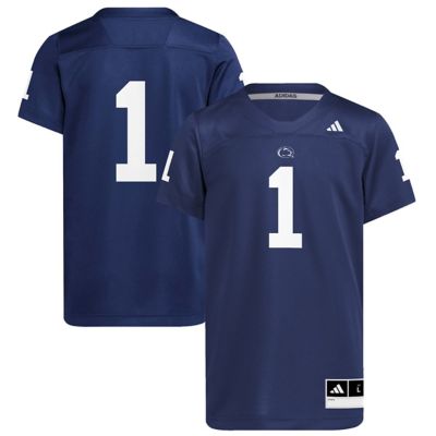 adidas Youth NCAA Penn State Nittany Lions Replica Jersey, Navy Blue, Large