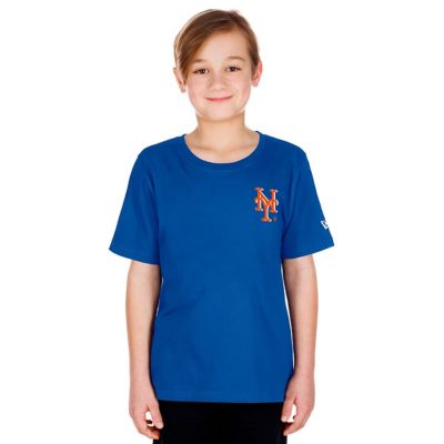 New Era Youth MLB New York Mets Cartoon Logo T-Shirt