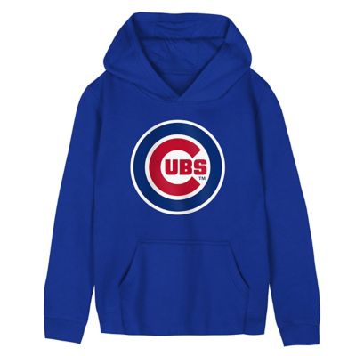 Outerstuff Youth MLB Preschool Chicago Cubs Primary Logo Fleece Hoodie