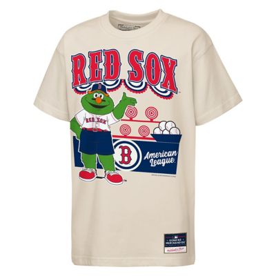 Mitchell & Ness Boston Red Sox Youth MLB Boston Sox Step Back Up Mascot T-Shirt, XL