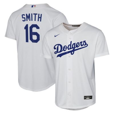 Youth MLB Nike Will Smith Los Angeles Dodgers Home Replica Jersey