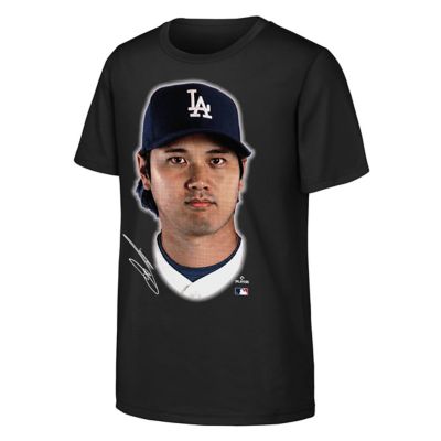 Outerstuff Youth MLB Shohei Ohtani Los Angeles Dodgers Headliner T-Shirt, Black, XL