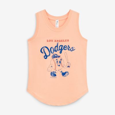 Soft as a Grape Youth MLB Los Angeles Dodgers Game Day Tank Top