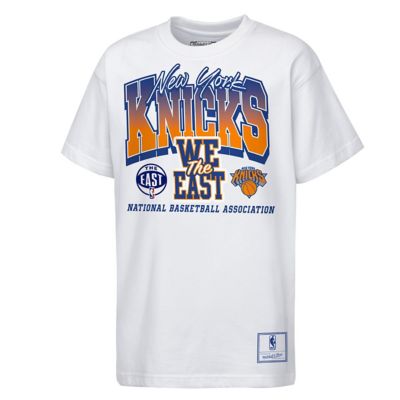 Mitchell & Ness Youth NBA New York Knicks Bring it Back Premium T-Shirt, White, XL