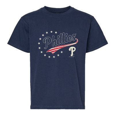 Soft as a Grape Youth MLB Philadelphia Phillies Americana T-Shirt