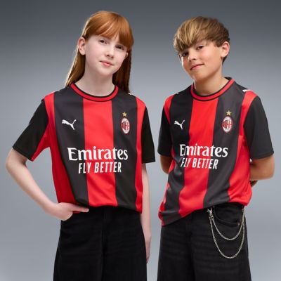 Puma Youth International Clubs AC Milan 2026/27 Home Replica Jersey