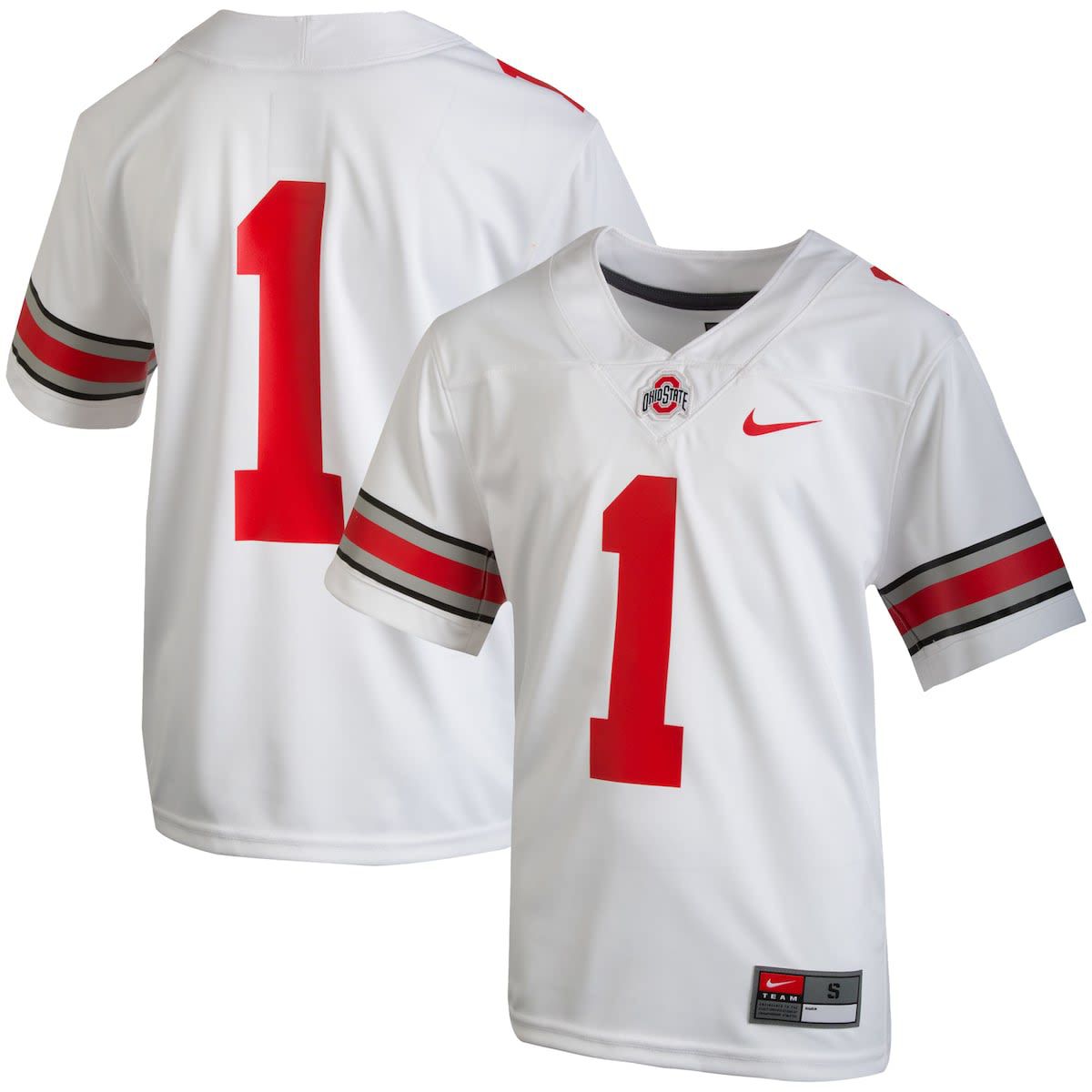 NCAA Nike #1 Ohio State Buckeyes Team Replica Football Jersey