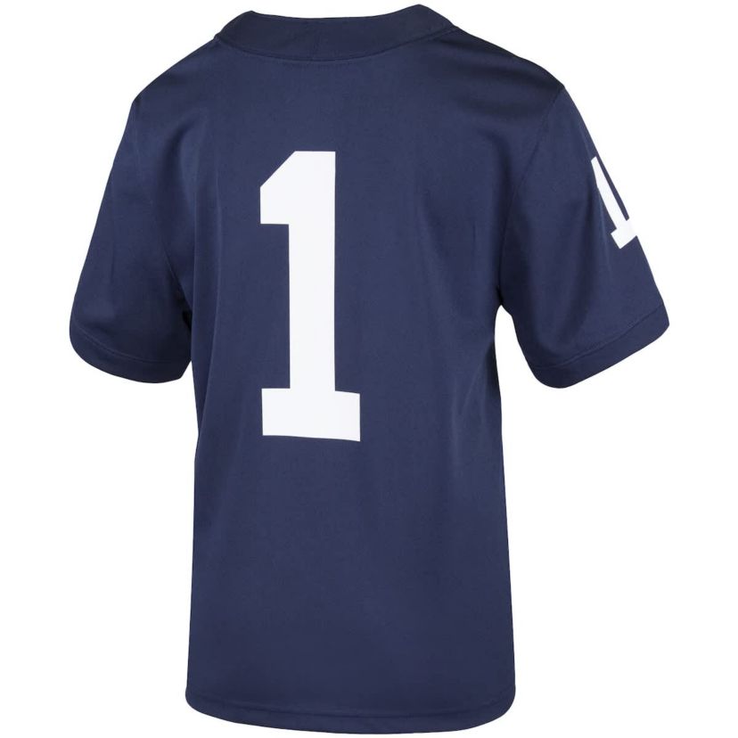 NCAA Nike #1 Penn State Nittany Lions Team Replica Football Jersey