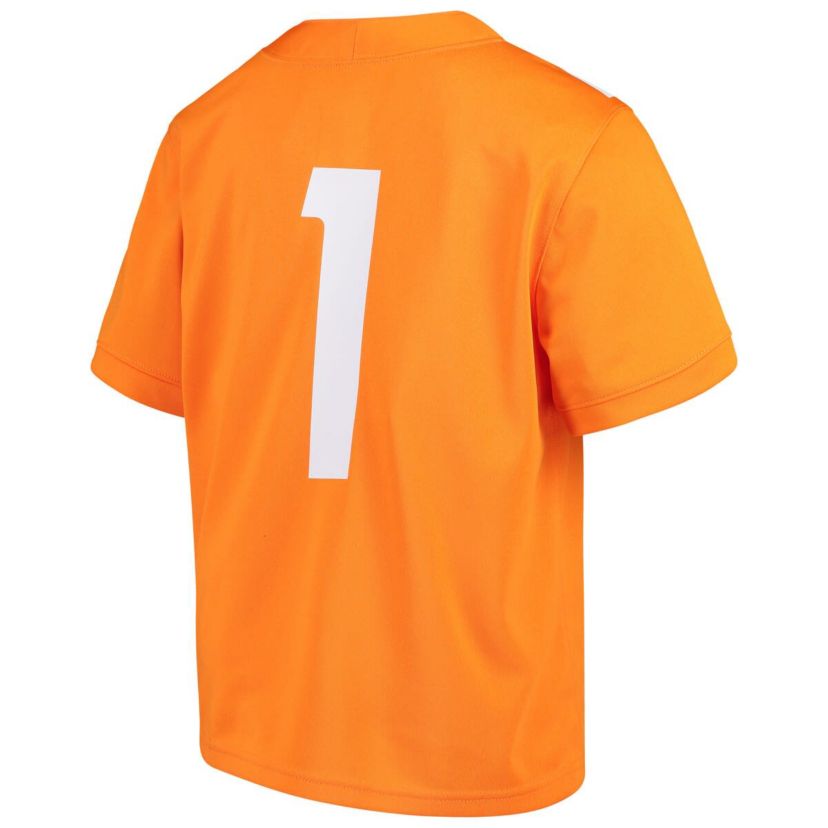 NCAA Nike #1 Tennessee Tennessee Volunteers Team Replica Football Jersey