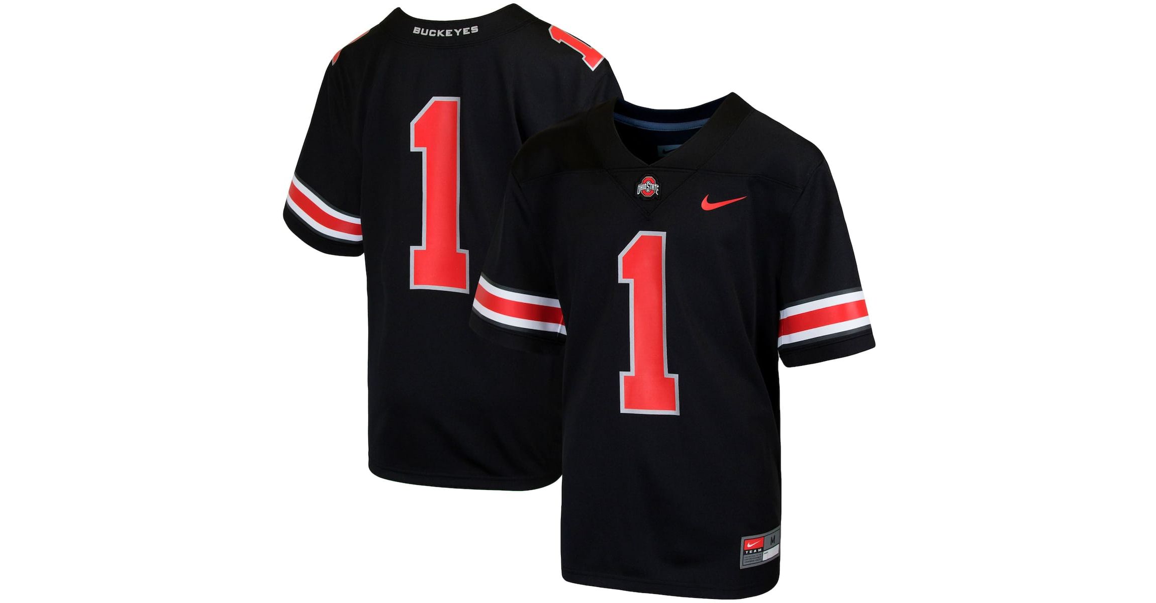 NCAA Nike #1 Ohio State Buckeyes Team Replica Football Jersey