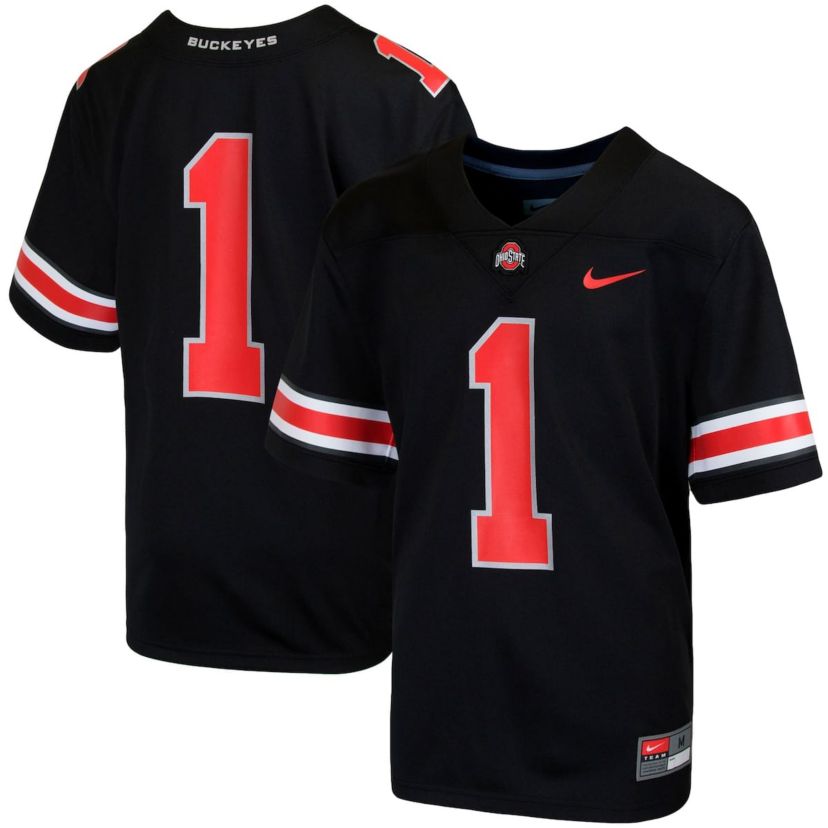 NCAA Nike #1 Ohio State Buckeyes Team Replica Football Jersey