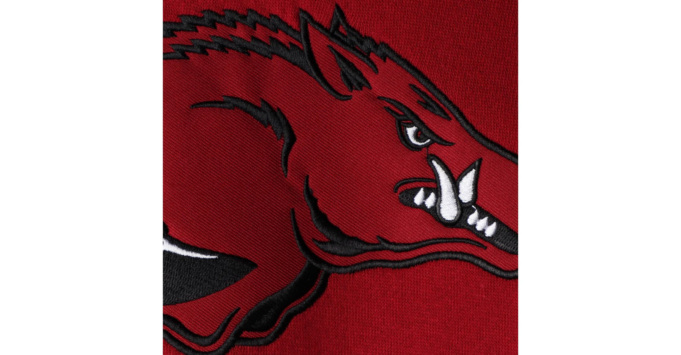 NCAA Arkansas Razorbacks Big Logo Pullover Hoodie
