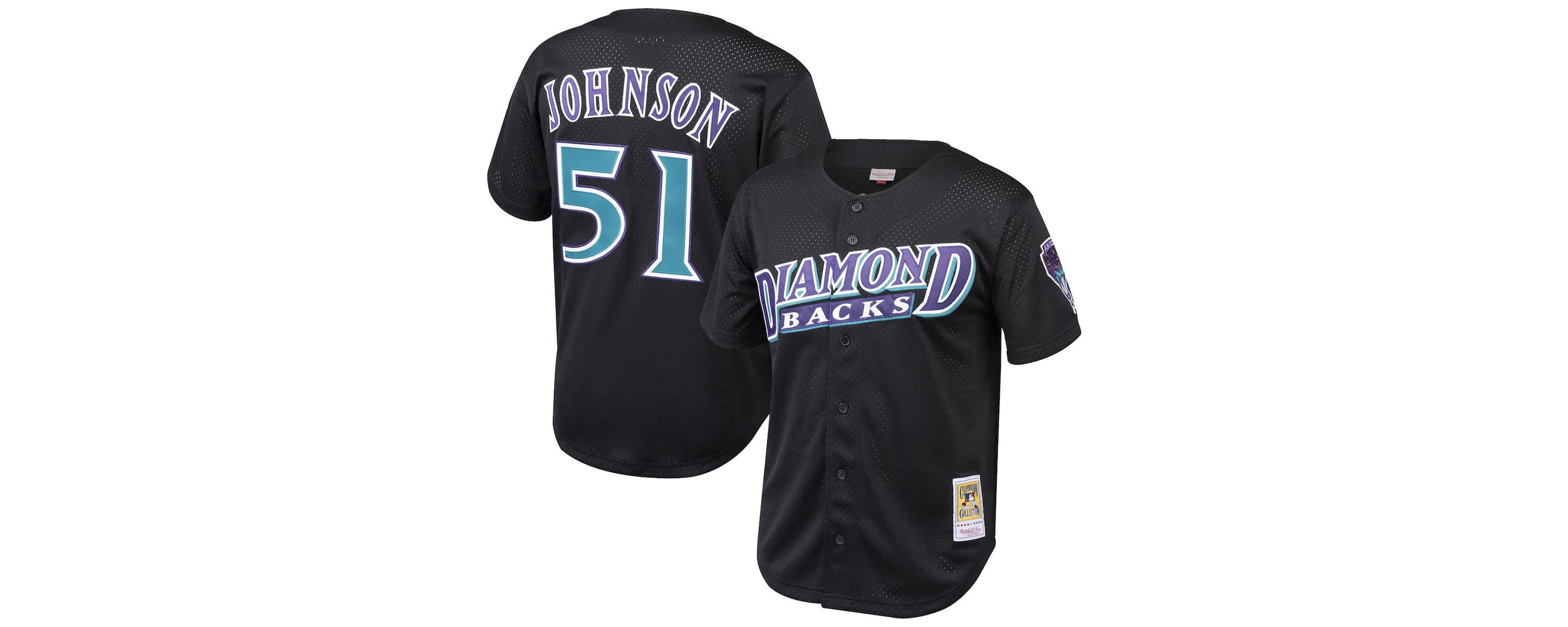 MLB Randy Johnson Arizona Diamondbacks Cooperstown Collection Mesh Batting Practice Jersey