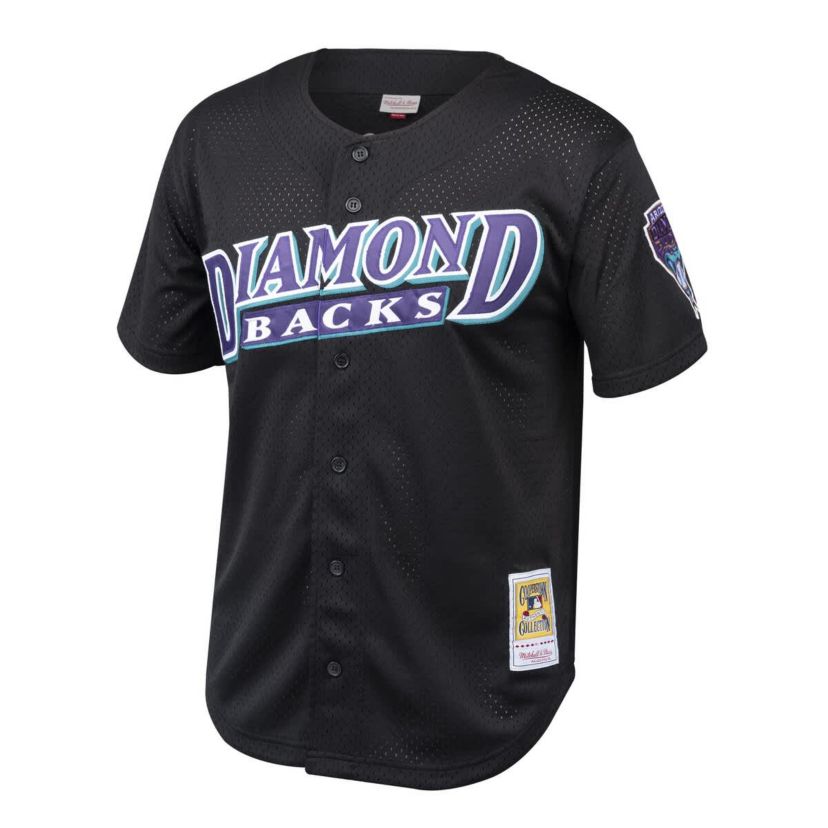 MLB Randy Johnson Arizona Diamondbacks Cooperstown Collection Mesh Batting Practice Jersey