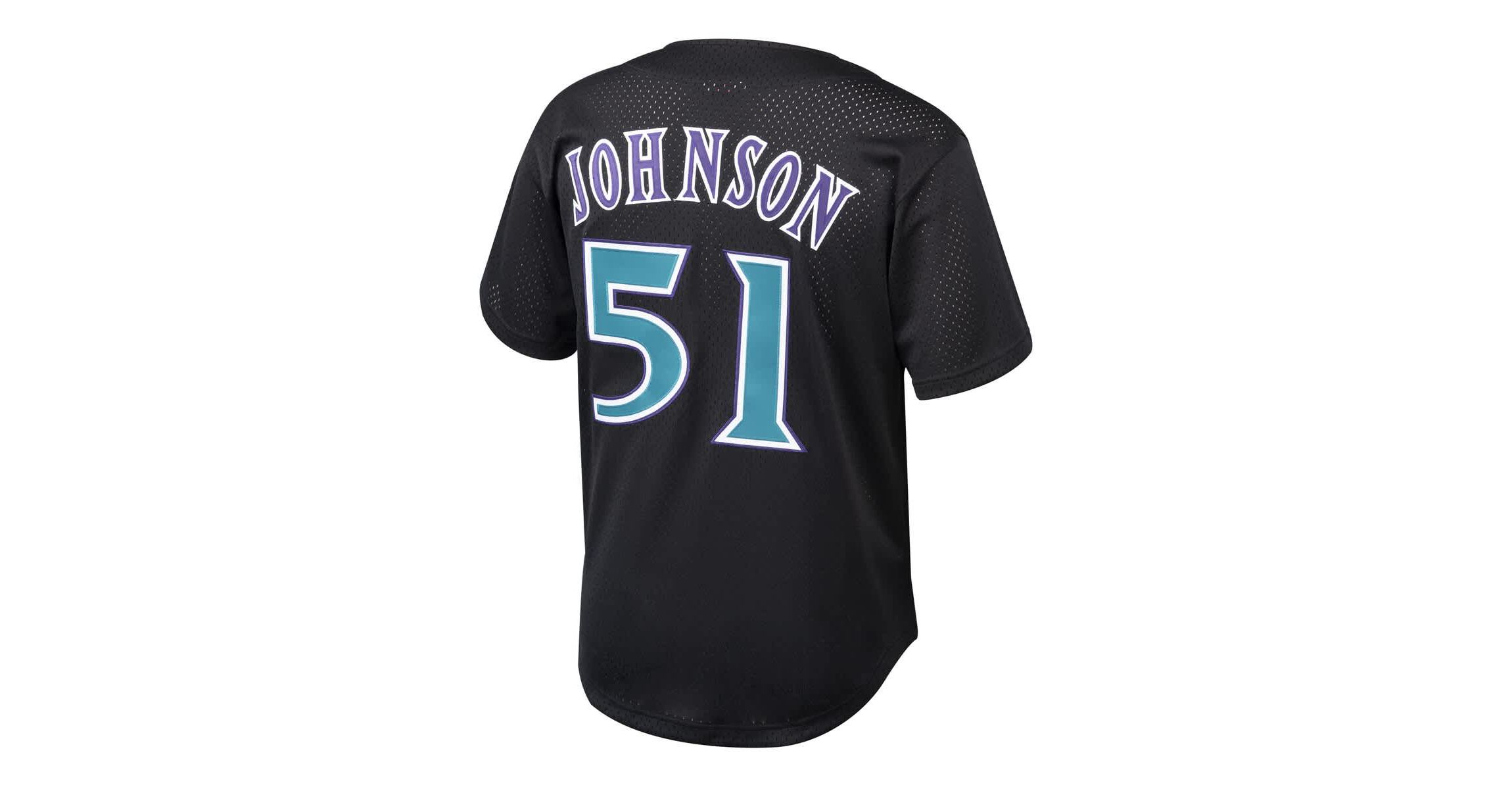 MLB Randy Johnson Arizona Diamondbacks Cooperstown Collection Mesh Batting Practice Jersey
