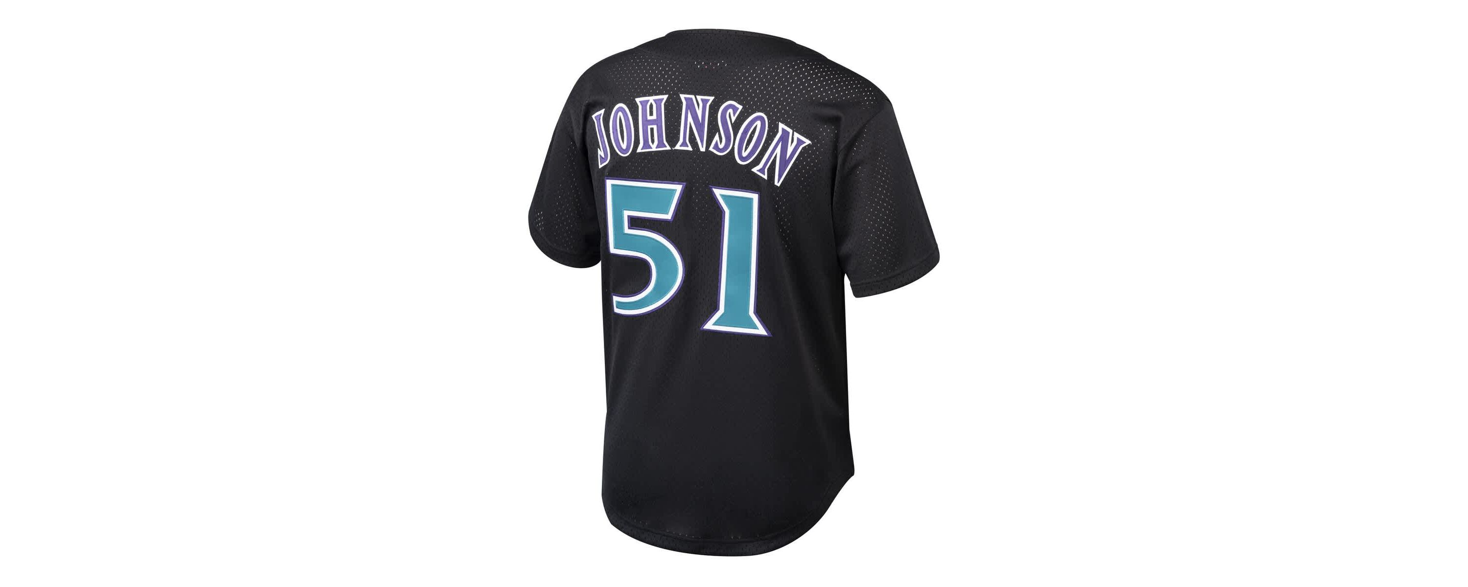 MLB Randy Johnson Arizona Diamondbacks Cooperstown Collection Mesh Batting Practice Jersey
