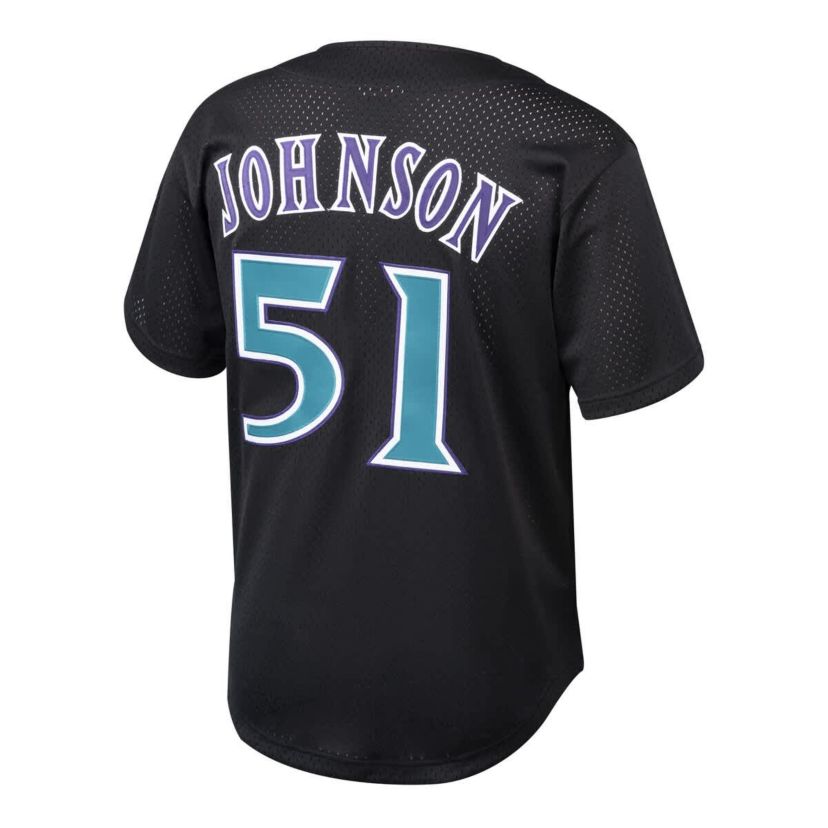 MLB Randy Johnson Arizona Diamondbacks Cooperstown Collection Mesh Batting Practice Jersey