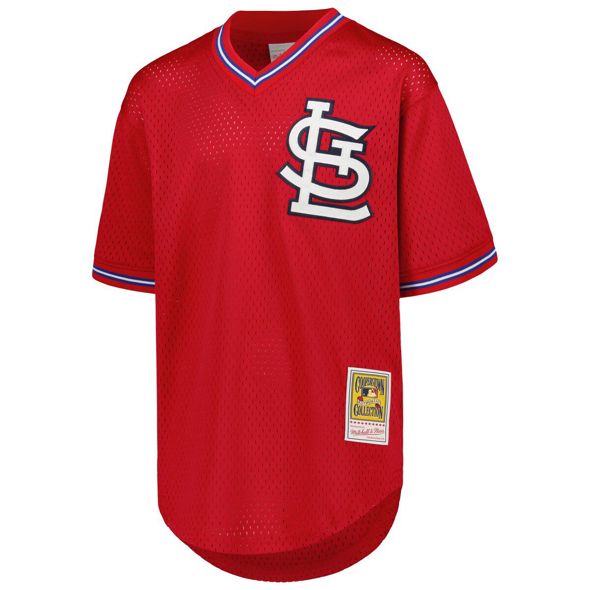 MLB Ozzie Smith St. Louis Cardinals Cooperstown Collection Mesh Batting Practice Jersey