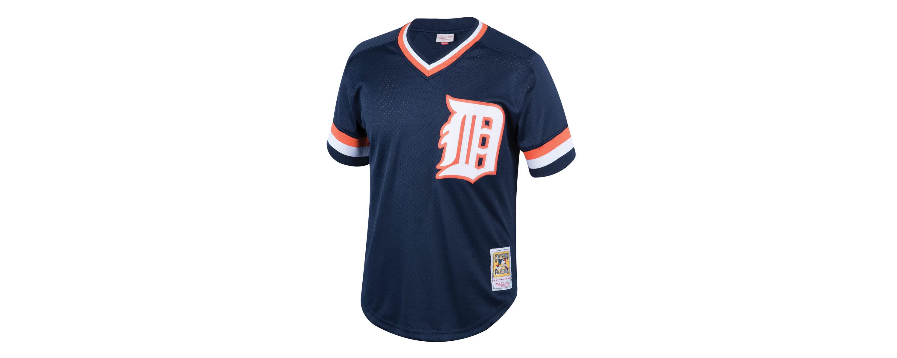 MLB Kirk Gibson Detroit Tigers Cooperstown Collection Mesh Batting Practice Jersey