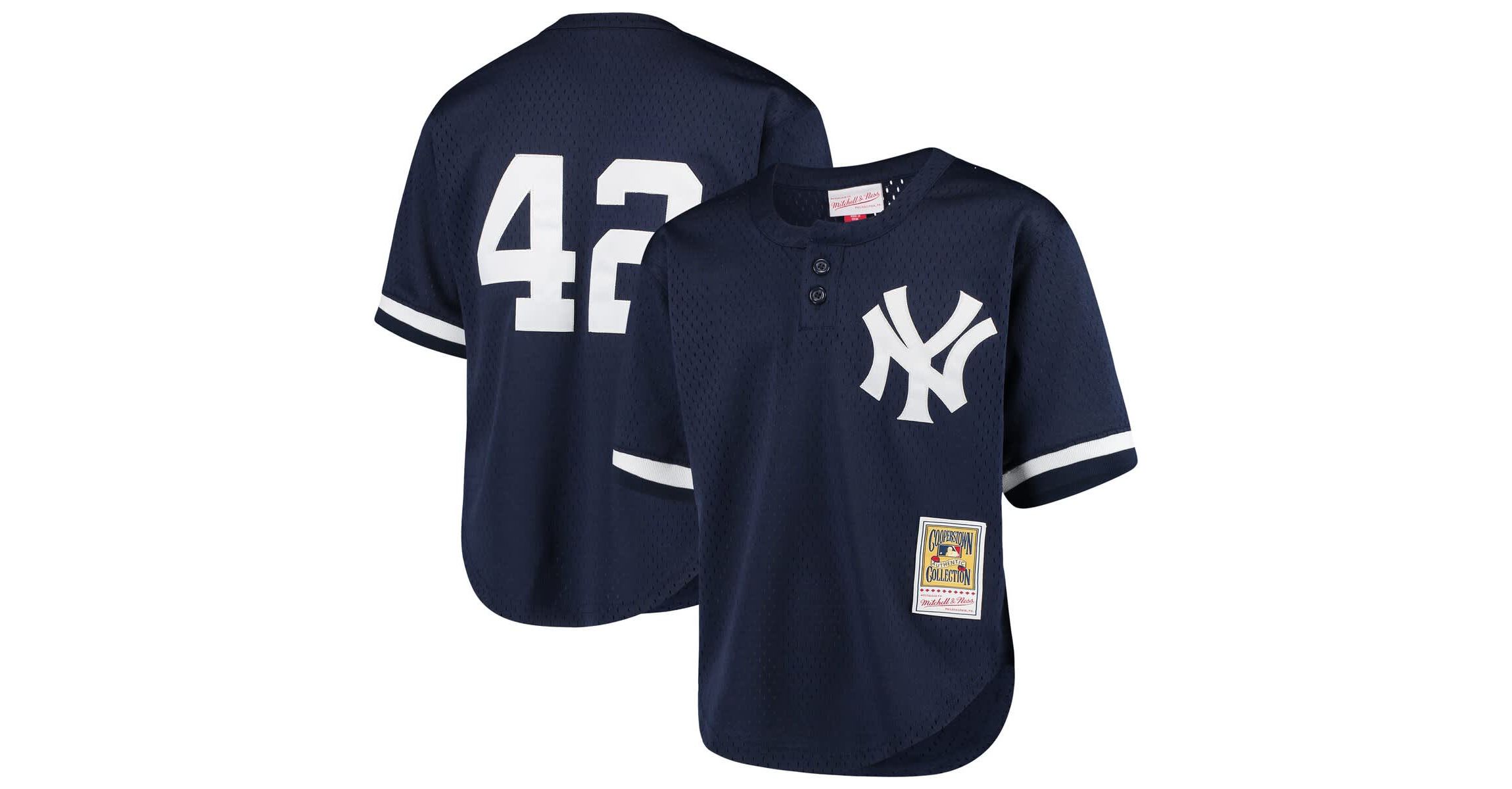 MLB Mariano Rivera New York Yankees Cooperstown Collection Mesh Batting Practice Jersey
