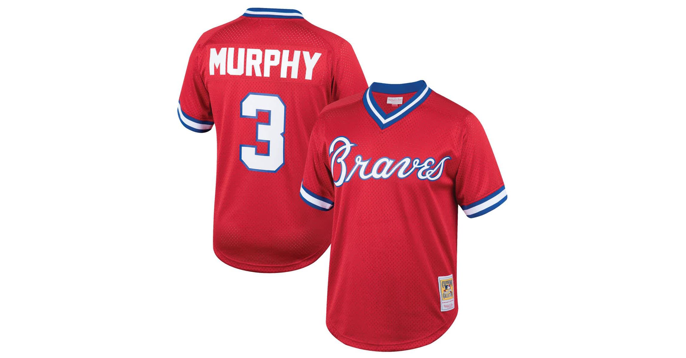 MLB Dale Murphy Atlanta Braves Cooperstown Collection Mesh Batting Practice Jersey