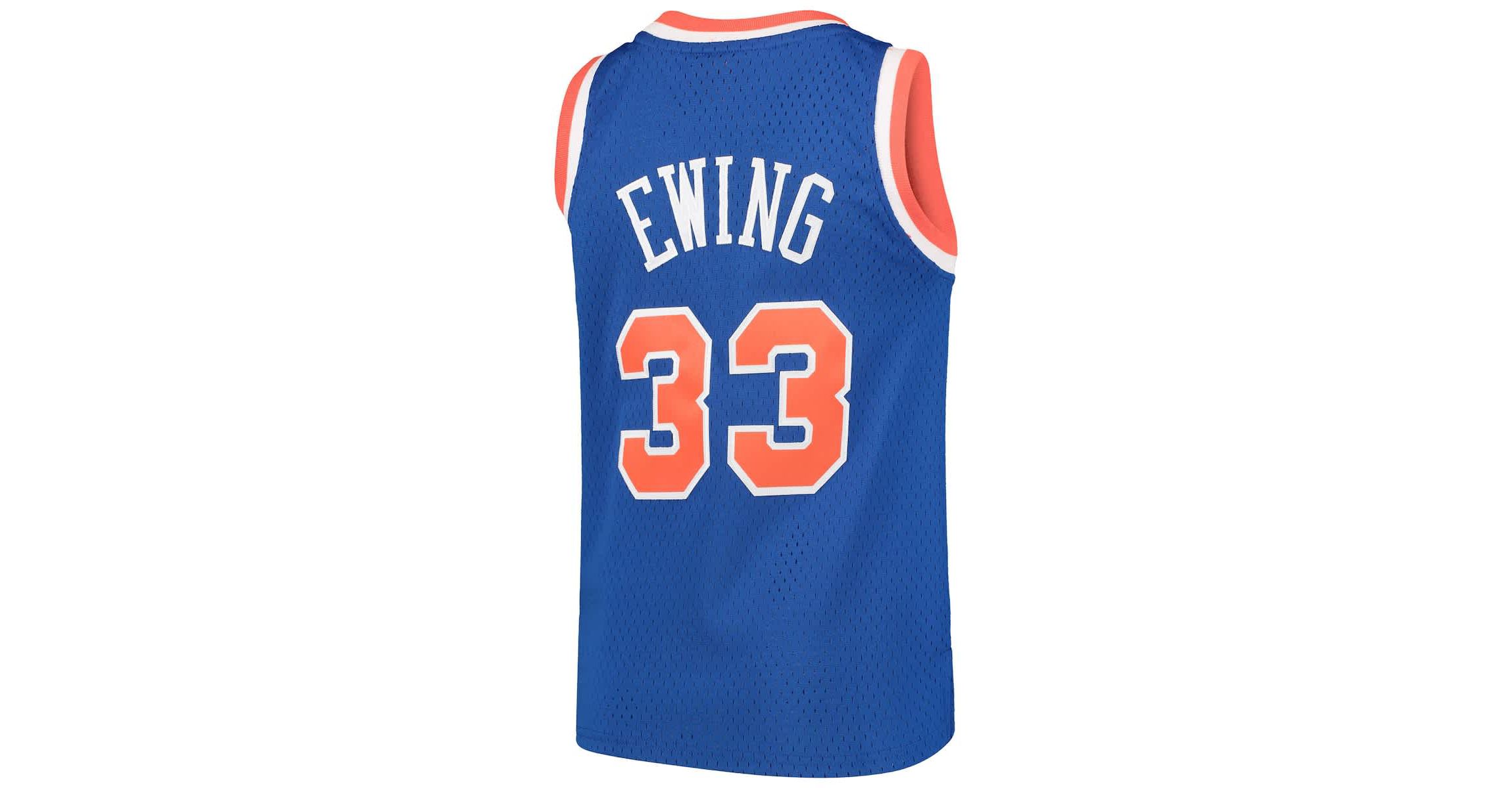 NBA Patrick Ewing New York Knicks Hardwood Classics Swingman Throwback Jersey