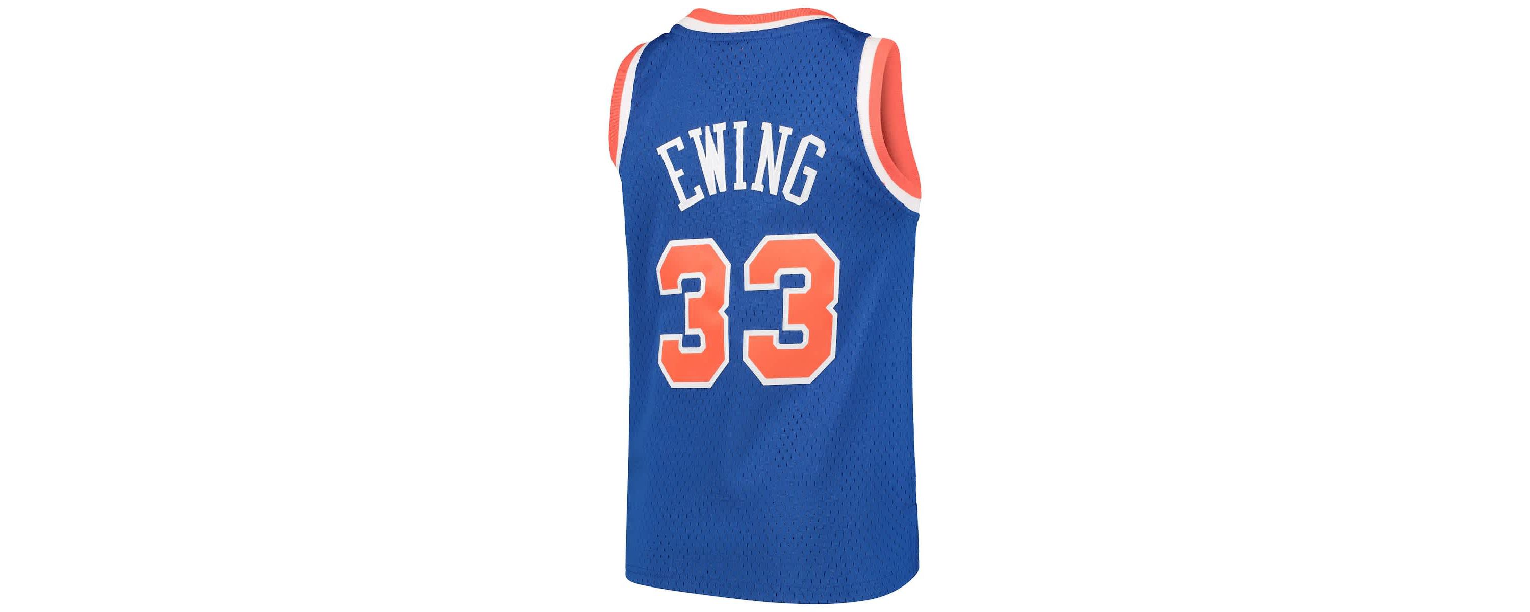 NBA Patrick Ewing New York Knicks Hardwood Classics Swingman Throwback Jersey