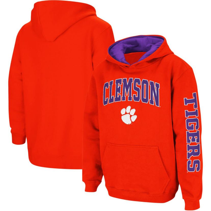 NCAA Clemson Tigers 2-Hit Team Pullover Hoodie
