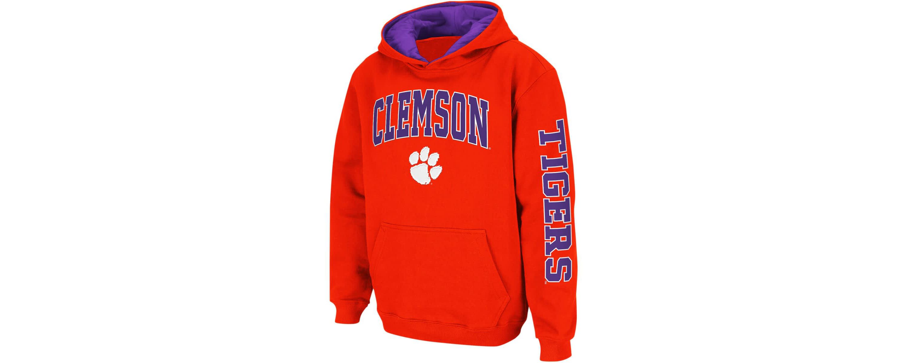 NCAA Clemson Tigers 2-Hit Team Pullover Hoodie