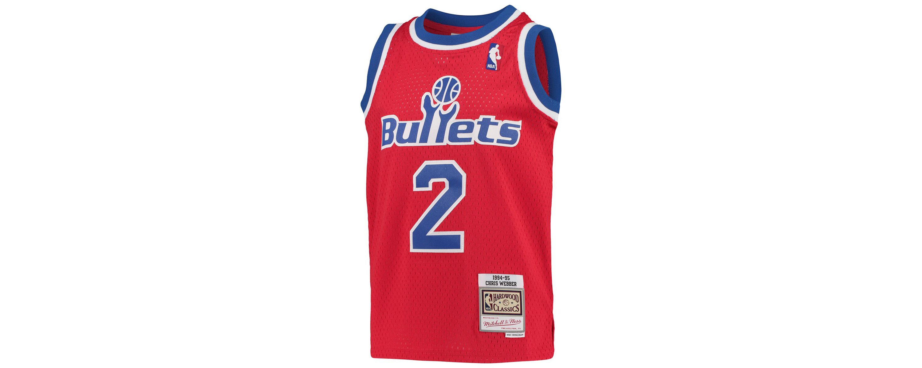 Hardwood Classic Teams Chris Webber Washington Bullets 1994/95 Hardwood Classics Swingman Jersey