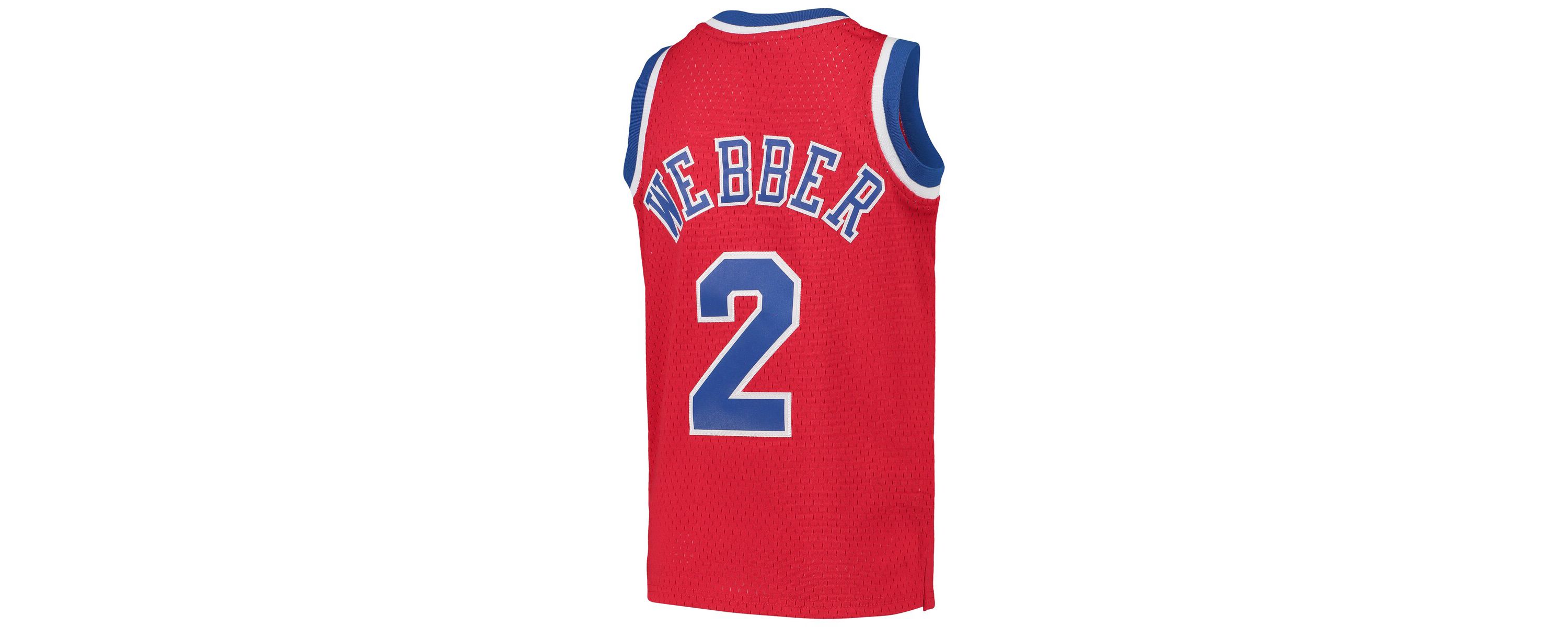 Hardwood Classic Teams Chris Webber Washington Bullets 1994/95 Hardwood Classics Swingman Jersey