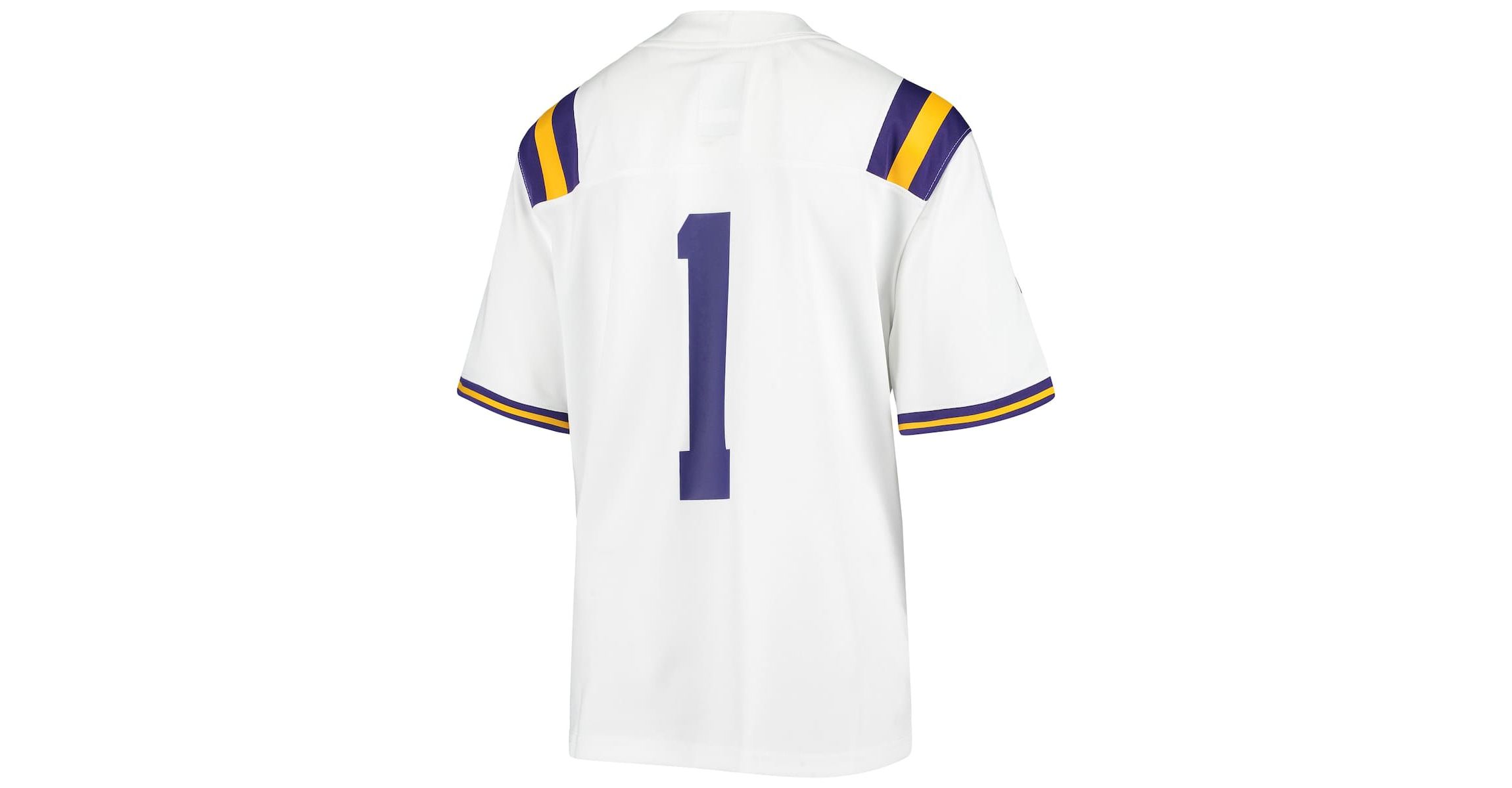 NCAA Nike #1 LSU Tigers Untouchable Football Jersey