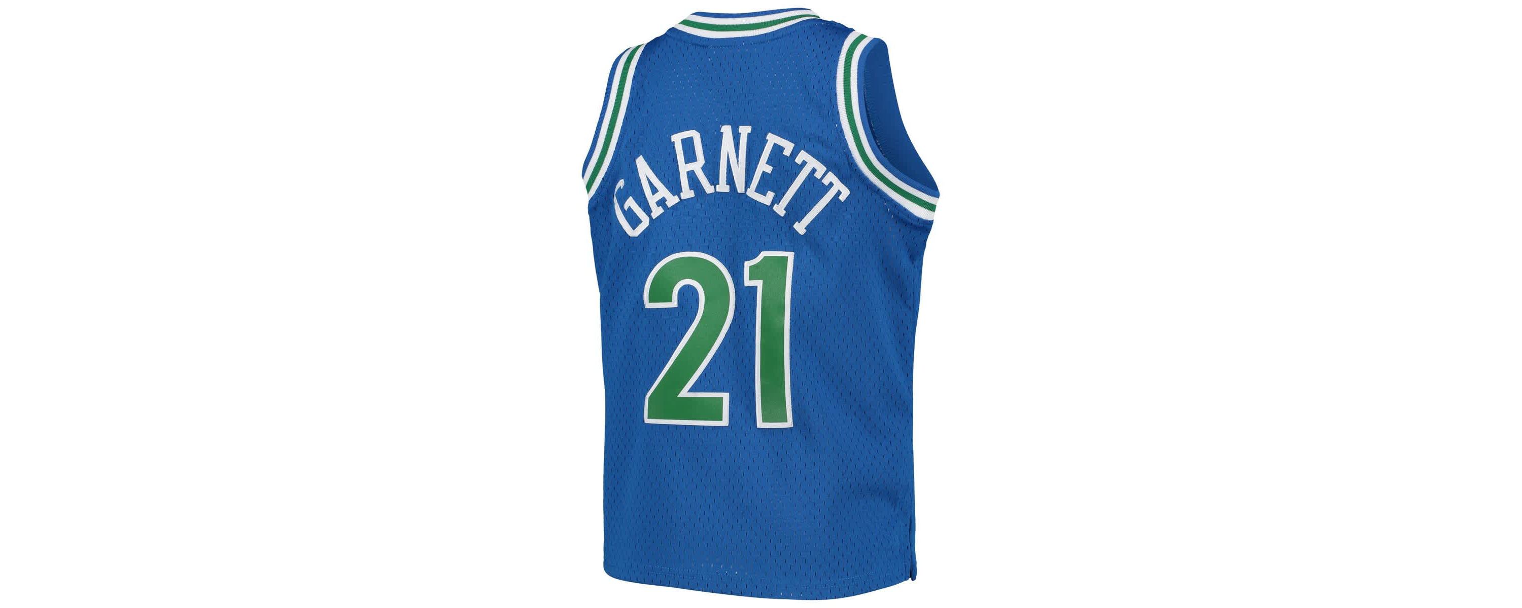 NBA Kevin Garnett Minnesota Timberwolves 1995-96 Hardwood Classics Swingman Jersey