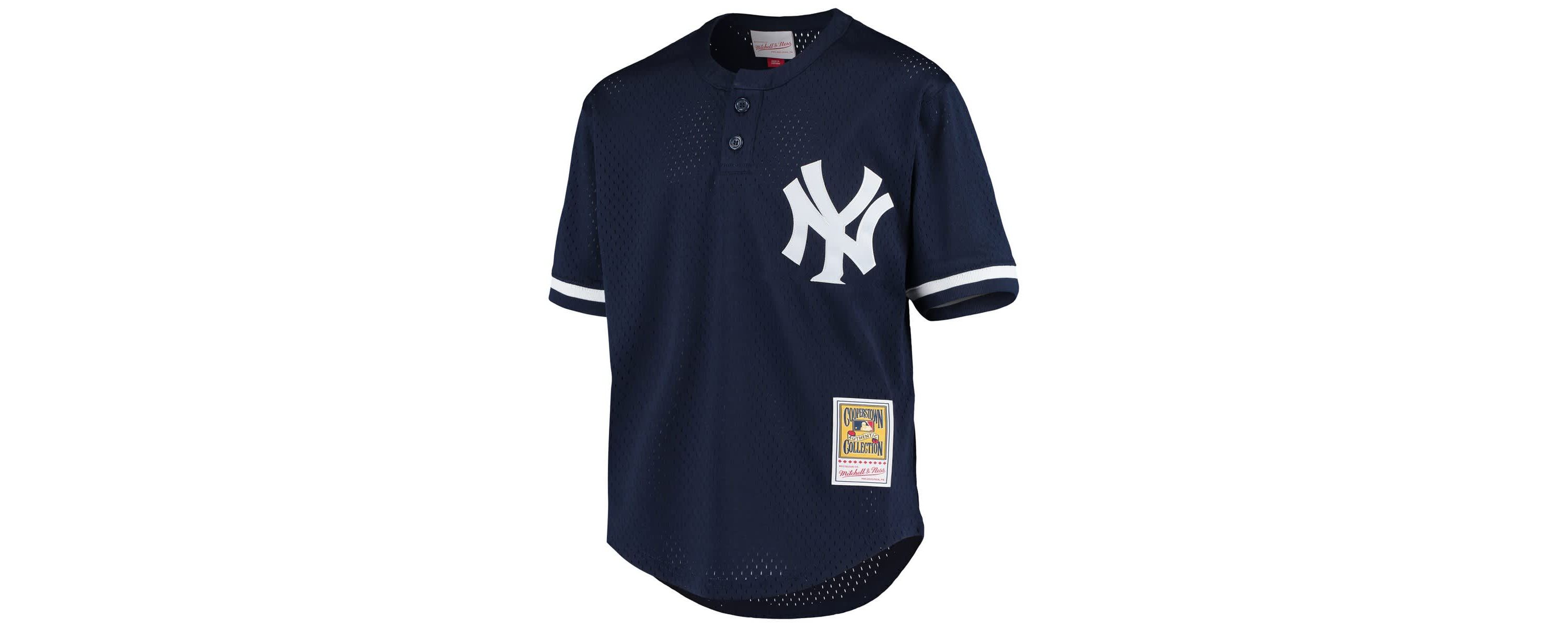 MLB Derek Jeter New York Yankees Cooperstown Collection Mesh Batting Practice Jersey