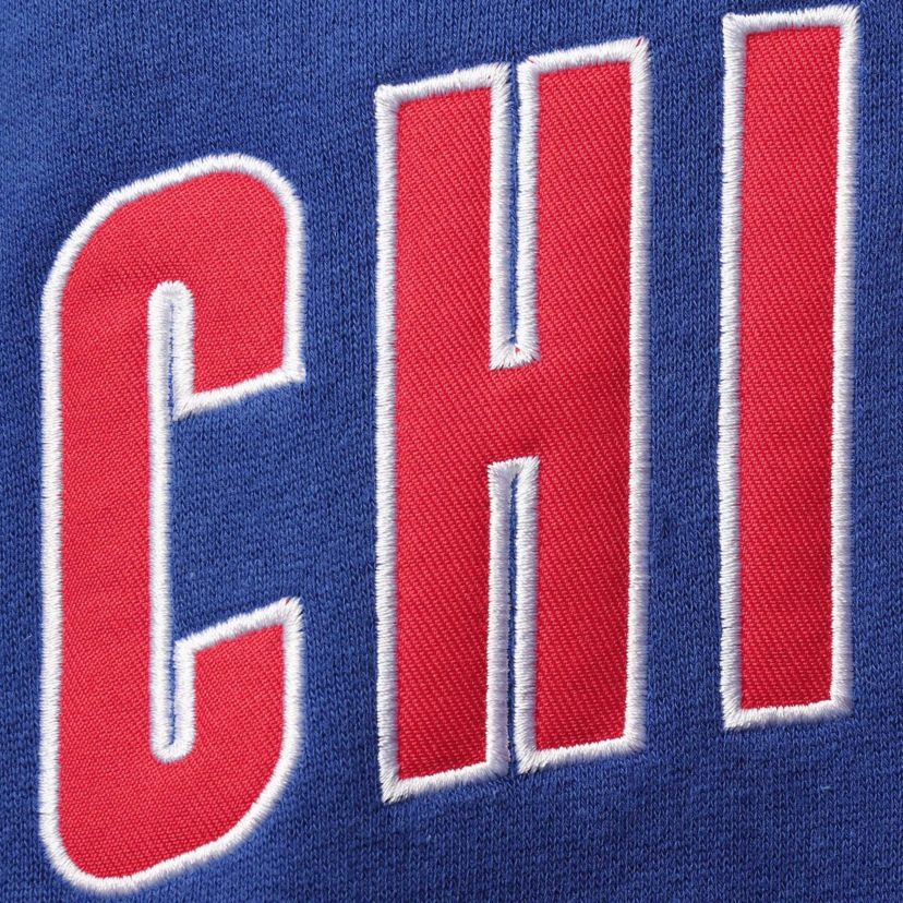 MLB Chicago Cubs Team Wordmark Full-Zip Hoodie