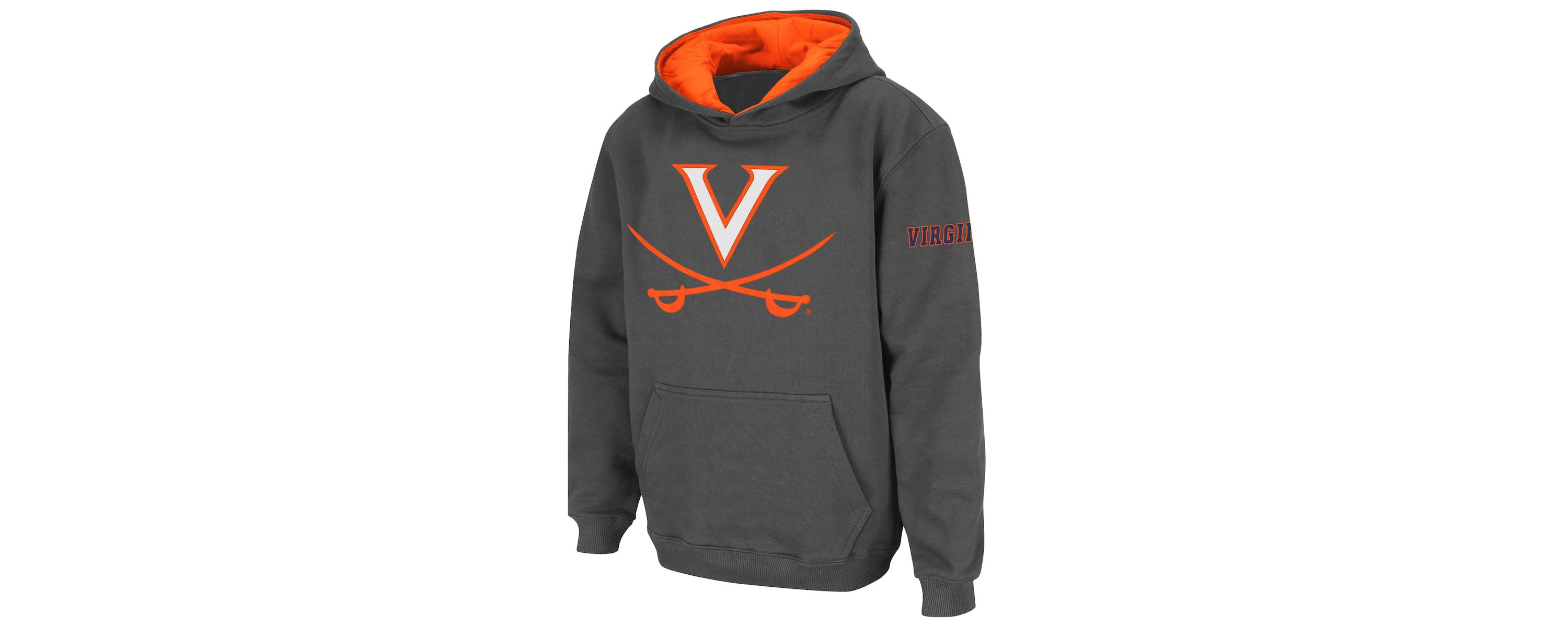 NCAA Virginia Cavaliers Big Logo Pullover Hoodie