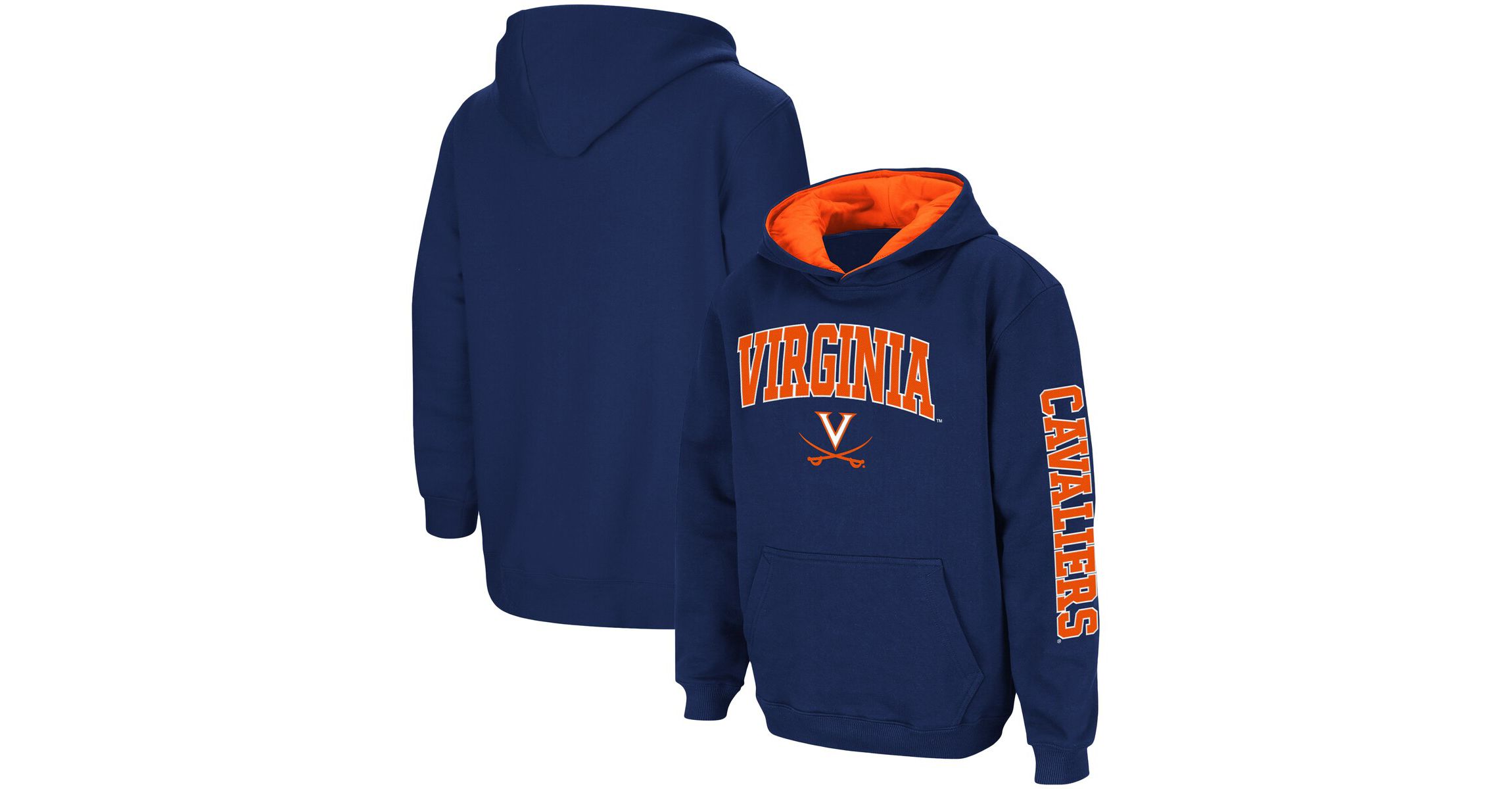 NCAA Virginia Cavaliers 2-Hit Pullover Hoodie