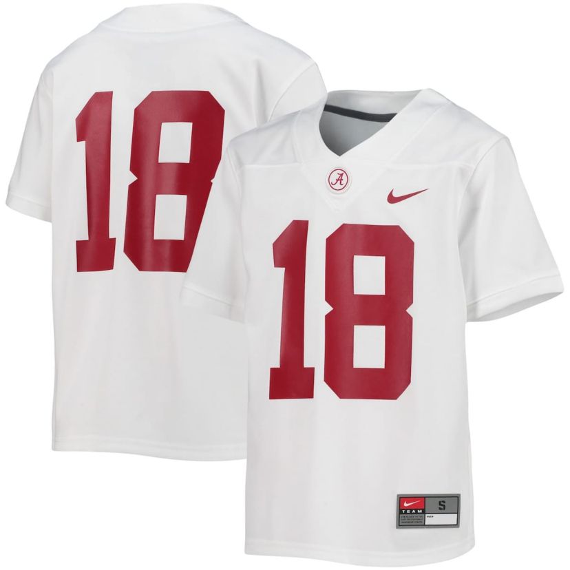 Alabama Crimson Tide NCAA Nike #18 Alabama Tide Untouchable Football Team Jersey