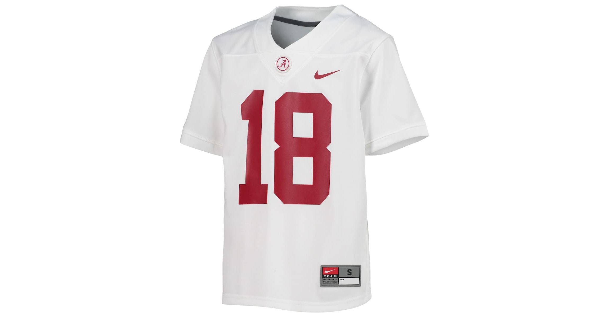 Alabama Crimson Tide NCAA Nike #18 Alabama Tide Untouchable Football Team Jersey