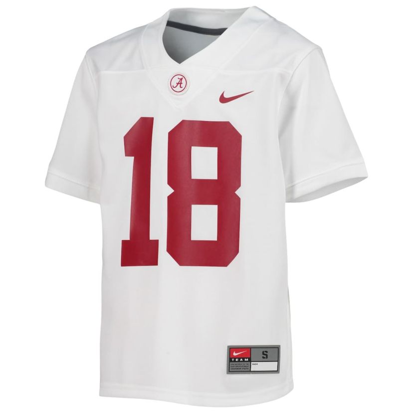 Alabama Crimson Tide NCAA Nike #18 Alabama Tide Untouchable Football Team Jersey
