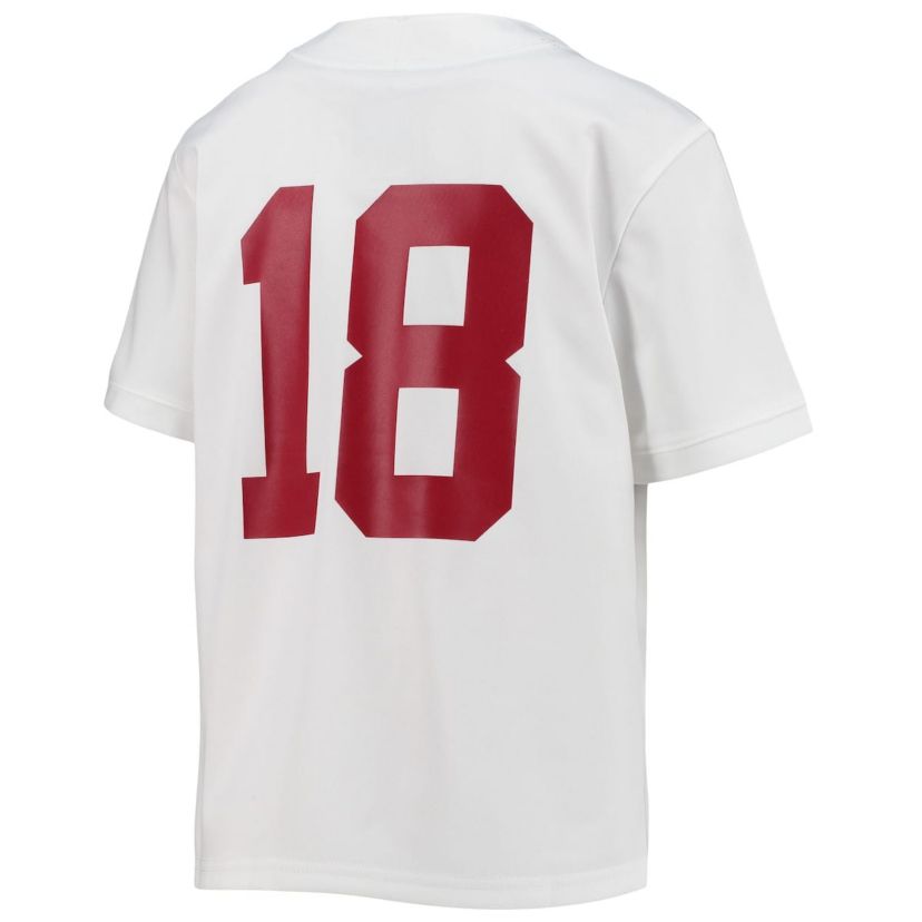 Alabama Crimson Tide NCAA Nike #18 Alabama Tide Untouchable Football Team Jersey