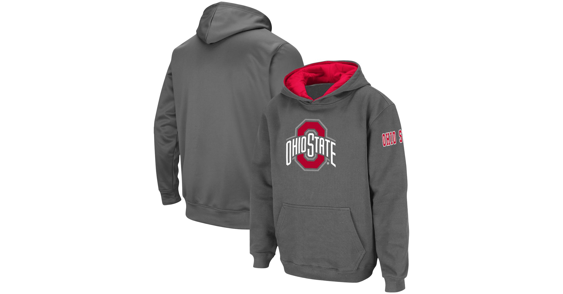NCAA Ohio State Buckeyes Big Logo Pullover Hoodie