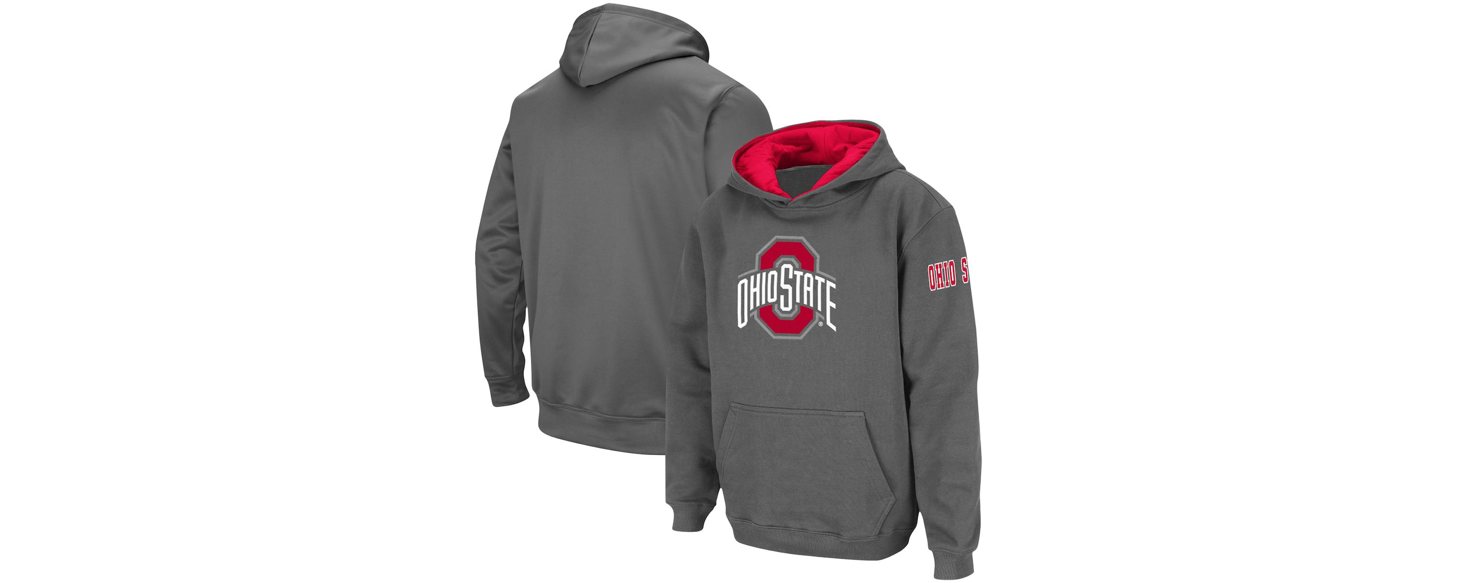 NCAA Ohio State Buckeyes Big Logo Pullover Hoodie