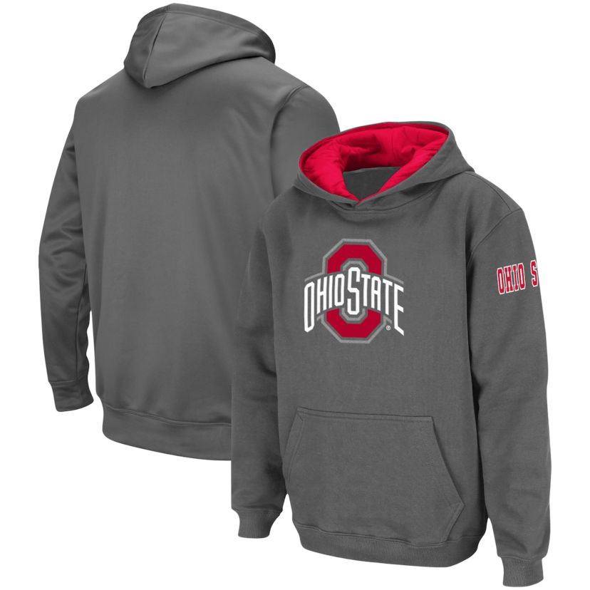 NCAA Ohio State Buckeyes Big Logo Pullover Hoodie