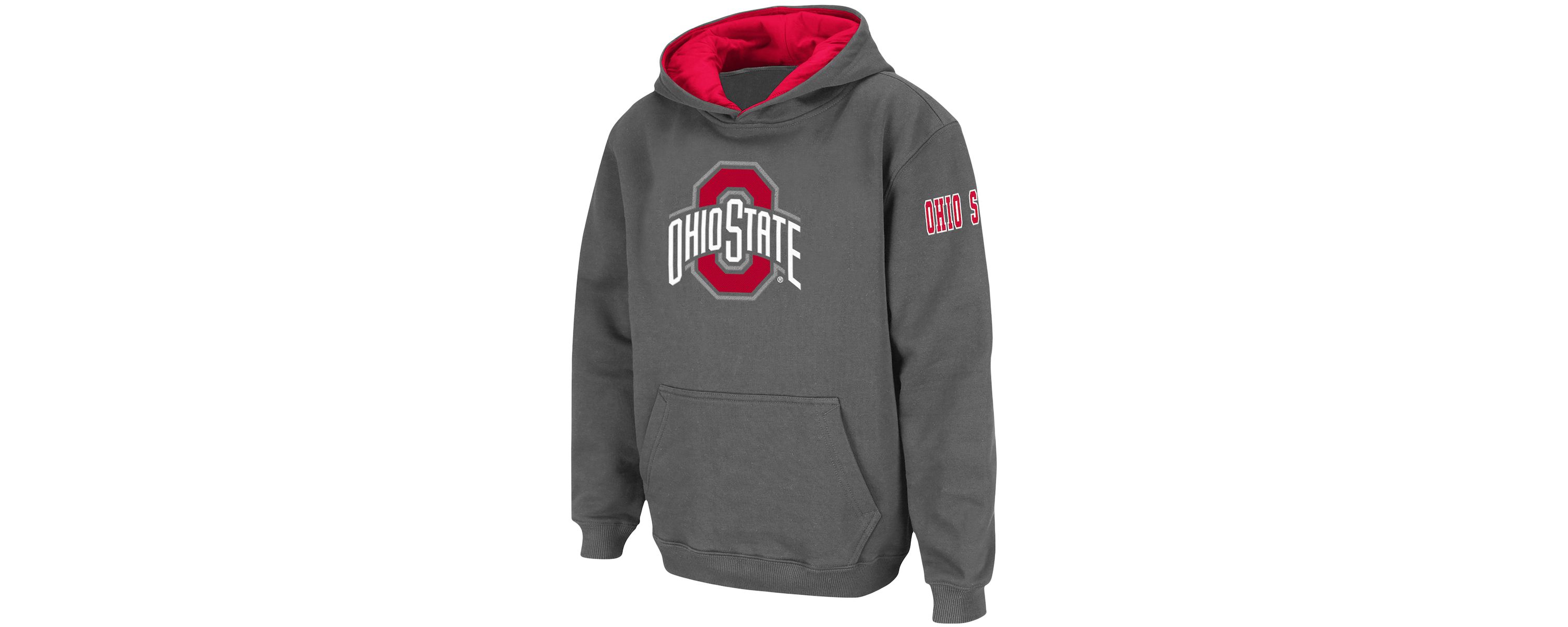 NCAA Ohio State Buckeyes Big Logo Pullover Hoodie