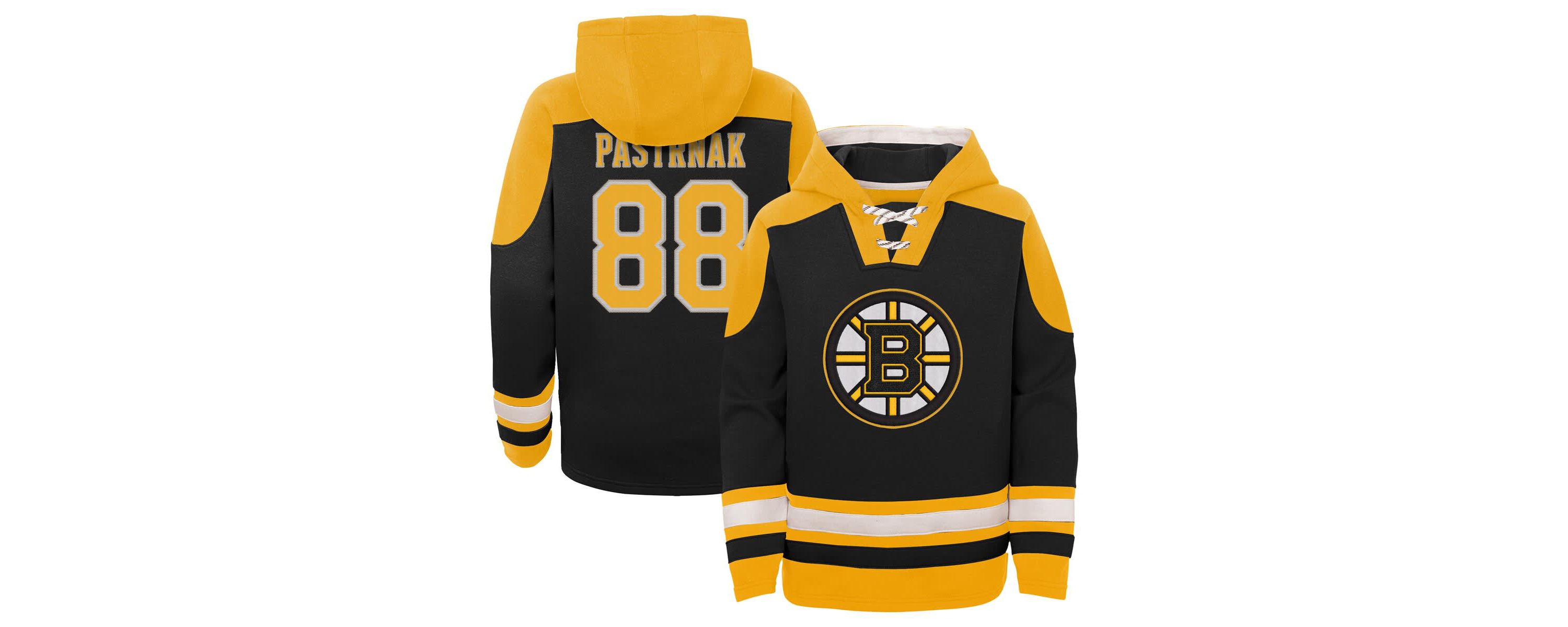 NHL David Pastrnak Ageless Must-Have V-Neck Name & Number Pullover Hoodie