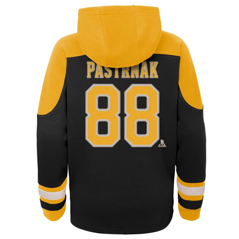 NHL David Pastrnak Ageless Must-Have V-Neck Name & Number Pullover Hoodie